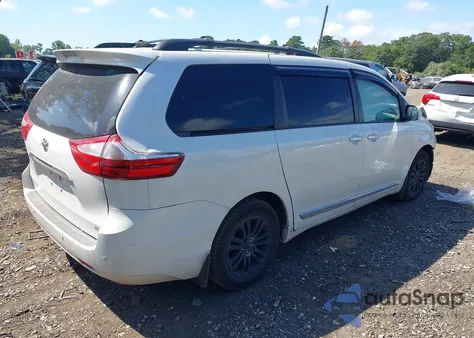 2015 Toyota Sienna Xle Premium 8 Passenger z USA, uszkodzony, nr VIN 5TDYK3DC4FS531226